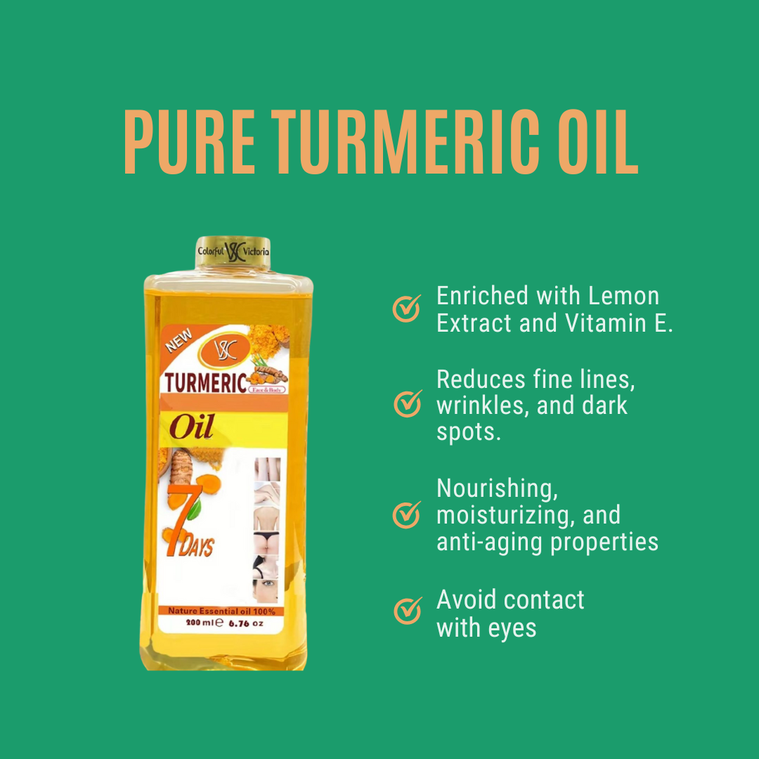 Pure Natural Turmeric Oil