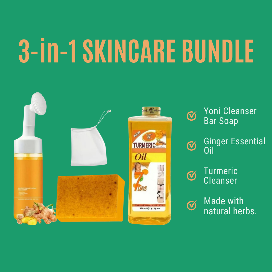 Soap + Turmeric Oil + Cleanser