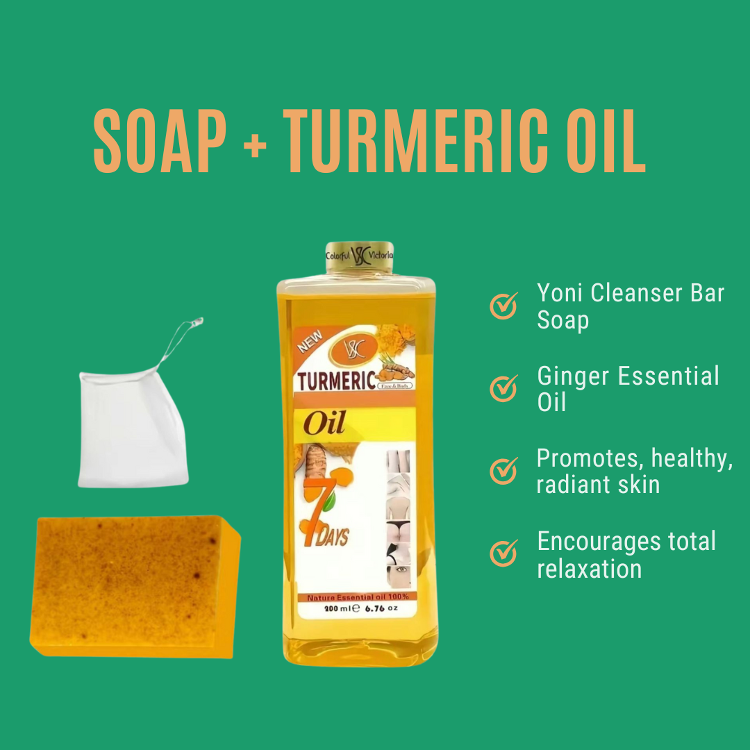Soap + Turmeric Oil